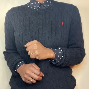 Polo Ralph Lauren cable knit sweater